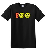 Epic Adult/Youth Boo Softball Pumpkins Jack O' Lanterns Cotton Graphic T-Shirts