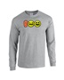 Epic Boo Softball Pumpkins Jack O' Lanterns Long Sleeve Cotton Graphic T-Shirts