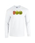 Epic Boo Softball Pumpkins Jack O' Lanterns Long Sleeve Cotton Graphic T-Shirts