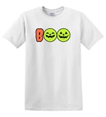 Epic Adult/Youth Boo Pickleball Pumpkins Jack O' Lanterns Cotton Graphic T-Shirts