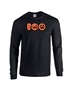 Epic Boo Basketball Pumpkins Jack O' Lanterns Long Sleeve Cotton Graphic T-Shirts