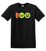 Epic Adult/Youth Boo Tennis Pumpkins Jack O' Lanterns Cotton Graphic T-Shirts