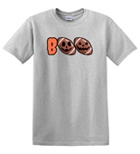 Epic Adult/Youth Boo Football Pumpkins Jack O' Lanterns Cotton Graphic T-Shirts