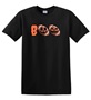 Epic Adult/Youth Boo Football Pumpkins Jack O' Lanterns Cotton Graphic T-Shirts