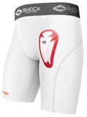 Shock Doctor Core Compression Short with Bio-Flex Cup Adult Youth