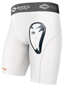 Shock Doctor Core Compression Short with Bio-Flex Cup Adult Youth