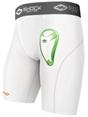 Shock Doctor Core Compression Short with Bio-Flex Cup Adult Youth