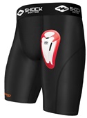 Shock Doctor Core Compression Short with Bio-Flex Cup Adult Youth