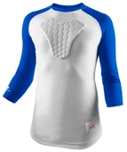 McDavid HEX Sternum Raglan 3/4 Length Compression Shirt Adult Youth