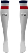 Custom Team Sports Socks - Sublimated Knee-High Socks - "Bandit"