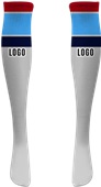Custom Team Sports Socks - Sublimated Knee-High Socks - "Stix"