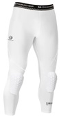 McDavid HEX Basketball Compression 3/4 Tight With Knee Pads Adult