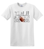 Epic Adult/Youth Football Mom School Club Team Sports Fan Cotton Graphic T-Shirts