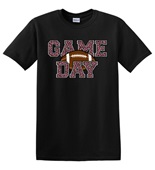 Epic Adult/Youth Game Day Football Leopard Pink BCA Cotton Graphic T-Shirts