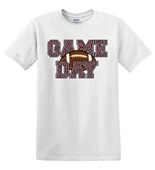 Epic Adult/Youth Game Day Football Leopard Pink BCA Cotton Graphic T-Shirts
