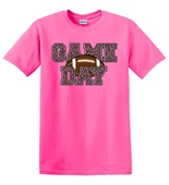 Epic Adult/Youth Game Day Football Leopard Pink BCA Cotton Graphic T-Shirts
