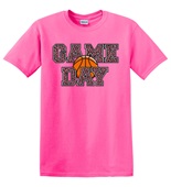 Epic Adult/Youth Game Day Basketball Leopard Pink BCA Cotton Graphic T-Shirts