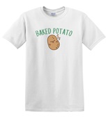 Epic Adult/Youth Baked Potato Is Me Thanksgiving Meme Cotton Graphic T-Shirts