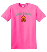 Epic Adult/Youth Smart Potato Is Me Thanksgiving Meme Cotton Graphic T-Shirts