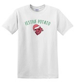 Epic Adult/Youth Festive Potato Is Me Thanksgiving Meme Cotton Graphic T-Shirts