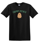 Epic Adult/Youth Grumpy Potato Is Me Thanksgiving Meme Cotton Graphic T-Shirts