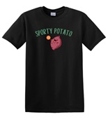 Epic Adult/Youth Sporty Potato Is Me Thanksgiving Meme Cotton Graphic T-Shirts