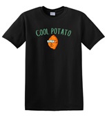 Epic Adult/Youth Cool Potato Is Me Thanksgiving Meme Cotton Graphic T-Shirts
