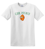 Epic Adult/Youth Cool Potato Is Me Thanksgiving Meme Cotton Graphic T-Shirts