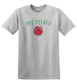 Epic Adult/Youth Hot Potato Is Me Thanksgiving Meme Cotton Graphic T-Shirts