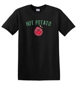 Epic Adult/Youth Hot Potato Is Me Thanksgiving Meme Cotton Graphic T-Shirts