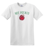 Epic Adult/Youth Hot Potato Is Me Thanksgiving Meme Cotton Graphic T-Shirts
