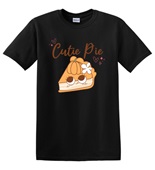 Epic Adult/Youth Cutie Pie Pumpkin Thanksgiving Cotton Graphic T-Shirts