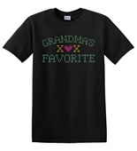 Epic Adult/Youth Grandma's Favorite Family Thanksgiving Cotton Graphic T-Shirts