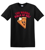 Epic Adult/Youth You Wanna Piece of Me? Thanksgiving Pie Cotton Graphic T-Shirts