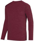 Adult Shadow Tonal Heather Long Sleeve Sports Tee