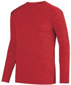 Adult Shadow Tonal Heather Long Sleeve Sports Tee