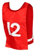 Champro Sports Nylon Pinnies Numbered 1-12 (dozen)