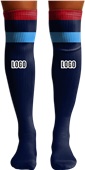 Custom Team Sports Socks - Sublimated Over-the-Knee Socks - "Bandit"