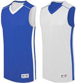 Womens Reversible Competition Basketball Jersey Outside: ROYAL, Inside: WHITE Primary