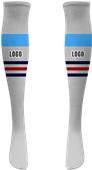 Custom Team Sports Socks - Sublimated Knee-High Socks - "Endurance"
