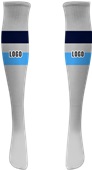 Custom Team Sports Socks - Sublimated Knee-High Socks - "Legacy"