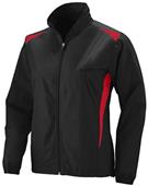 Womens Full Zip, Front Pockets, Open Bottom Athletic Jacket
