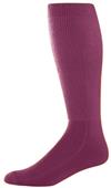 Cushioned Wicking Knee Length Athletic Socks (Youth - Kelly or Maroon 9-11)