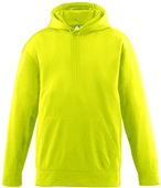 Adult Youth Lightweight Performance Wicking Fleece Sports Hoodie POWER YELLOW Primary