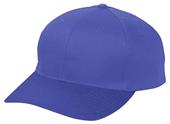 Adjustable 6-Panel, Pre-Curved, Low-Profile Trucker Baseball Cap (Red or Purple) PURPLE Primary