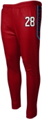 Sublimated Modern Tapered Stretch Fleece Pants - Animal