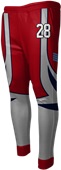 Sublimated Modern Tapered Stretch Fleece Pants - Striker