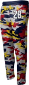 Sublimated Fleece Open Bottom Sweatpants - "Camo"