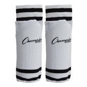 Sock-Style Soccer Shin Guards Small White (1-PAIR)