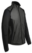Full-Zip Performance Warm-Up Jacket, Youth (YL - CHARCOAL/BLACK)